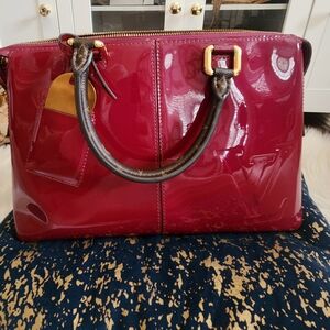 Louis Vuitton Miror Vernis Bag-* Free Labubu